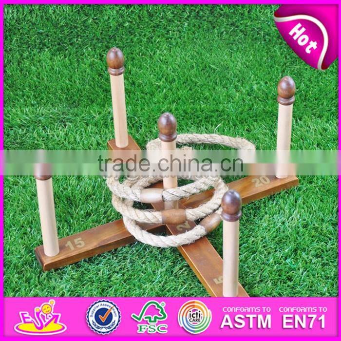 High quality outdoor 4 in a row game wooden connect four game W01A203-S