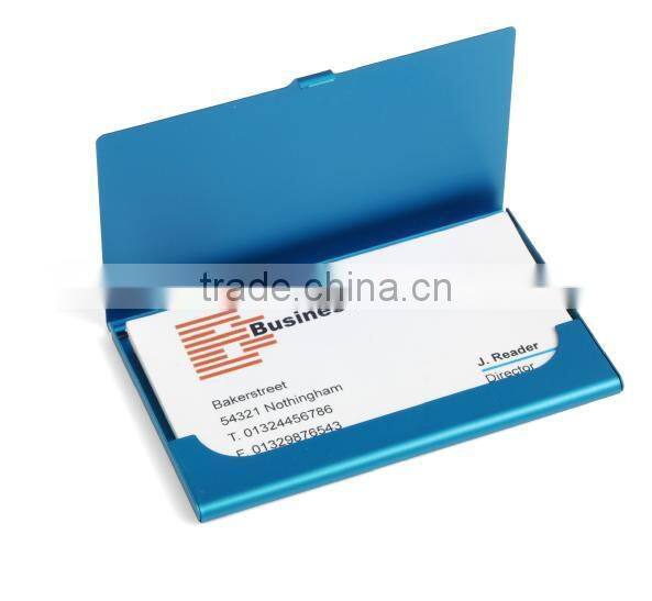 2017 NEW Aluminum Name card holder box with custom logo