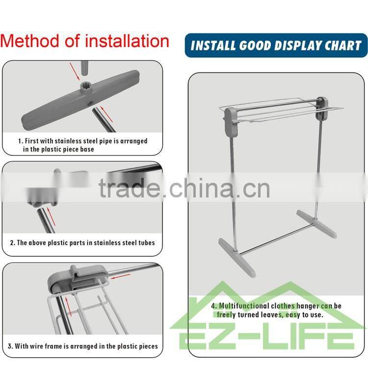 2017 removable stainless steel rack cloth drying stand for laboratory