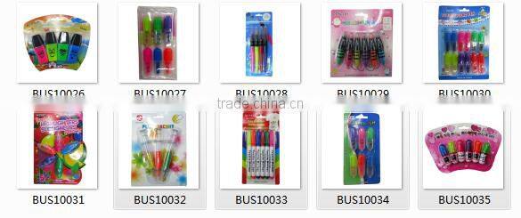 Hot Sale 6PCS Mini Pen With Highlighte