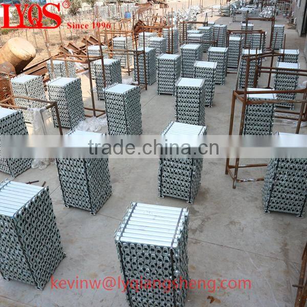 Cplock scaffolding system and drop forged cup lock standard