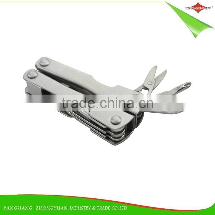 ZY-V1001 Multi Functional pocket Pliers tool Stainless Steel Multitool plier