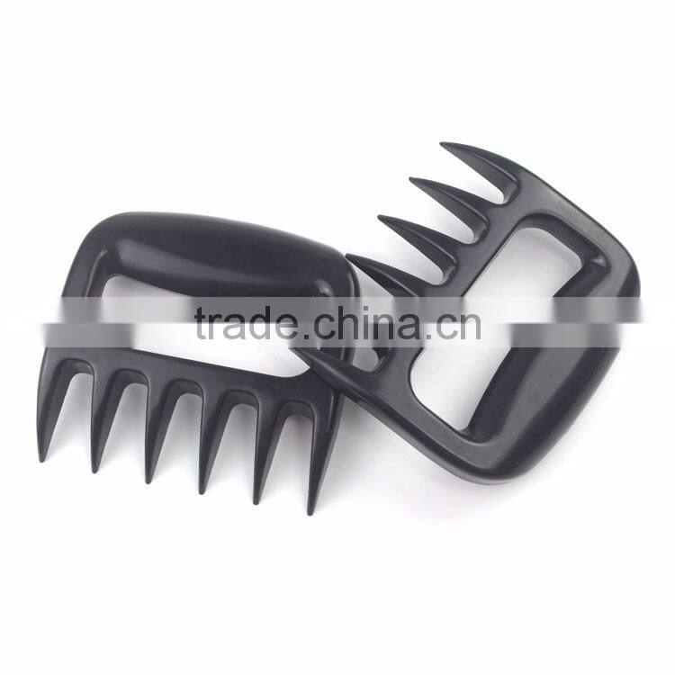 hot sale plastic BBQ claws with solid hollow spaces handles
