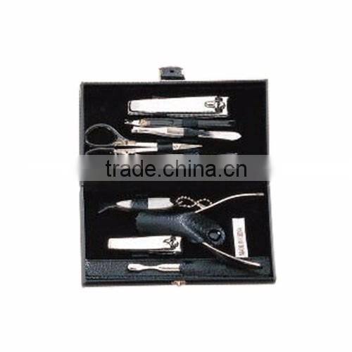 11pcs high quality stainless steel manicure set with plastic box