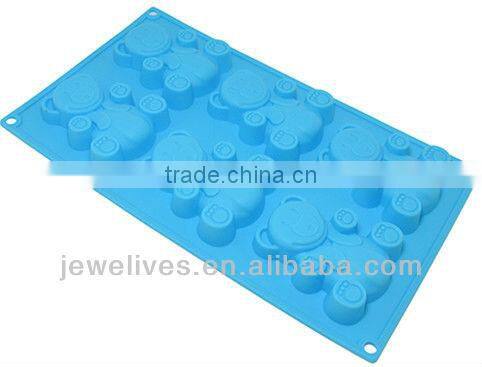 silicone bear cake molds