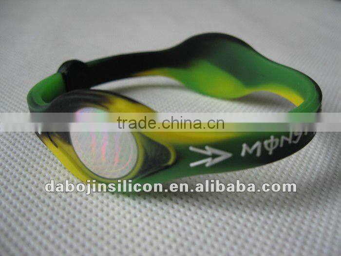 3 layers colors silicone bands