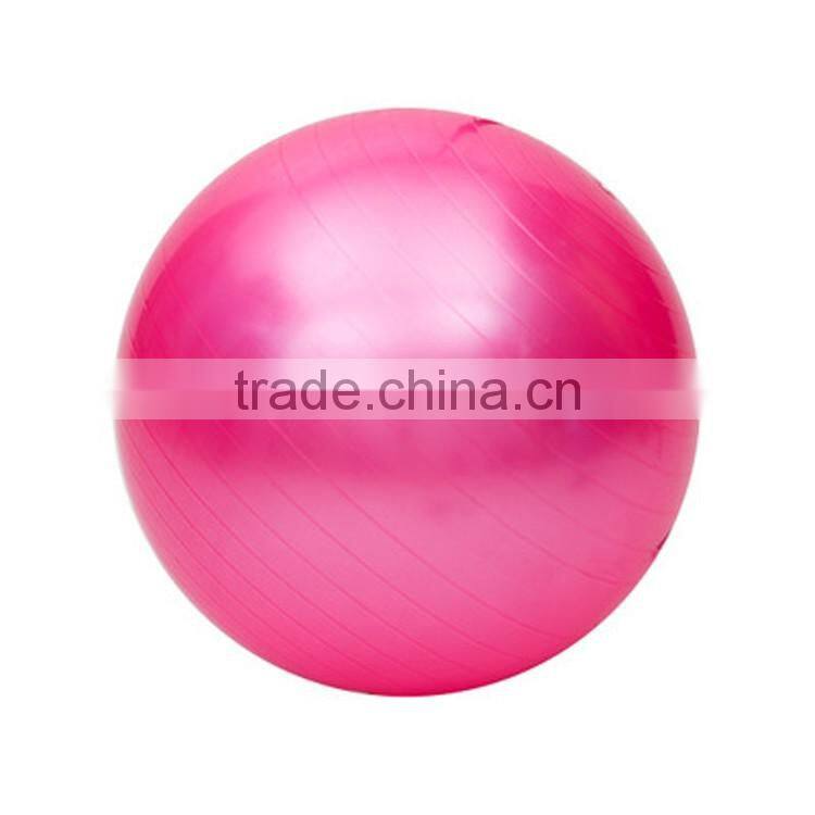 Wholesale ECO anti-slip anti burst PVC Yoga ball For Fitness