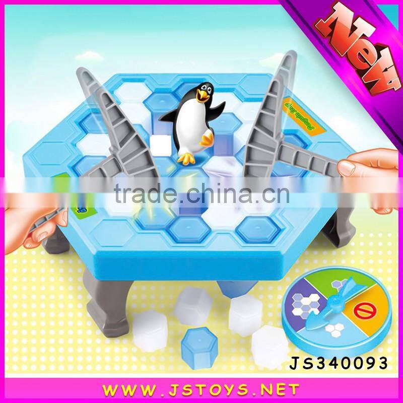 Hot selling educational toys penguin break ice game penguin trap games