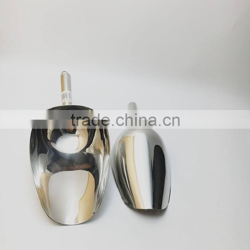 Multi-fuctional Stainless Steel Ice Scoop Grain shove Ice Shove animal Feed Shovel Rice Spade