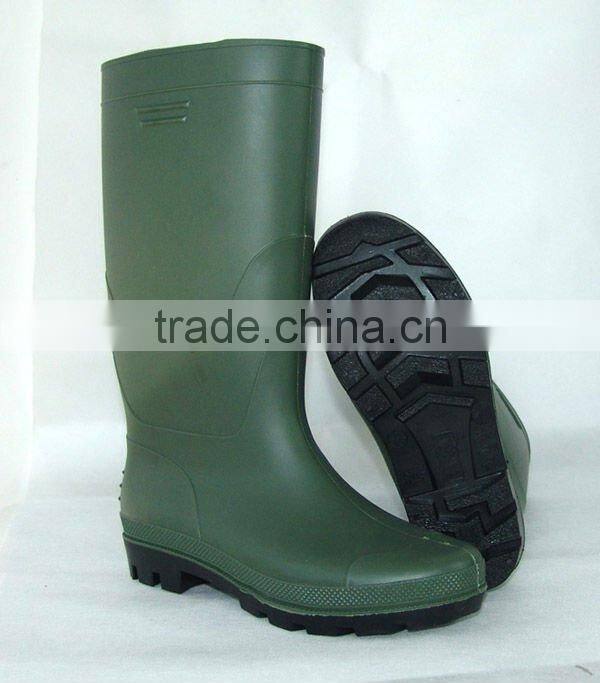0.75mm/0.65mm PVC wader with PVC boots