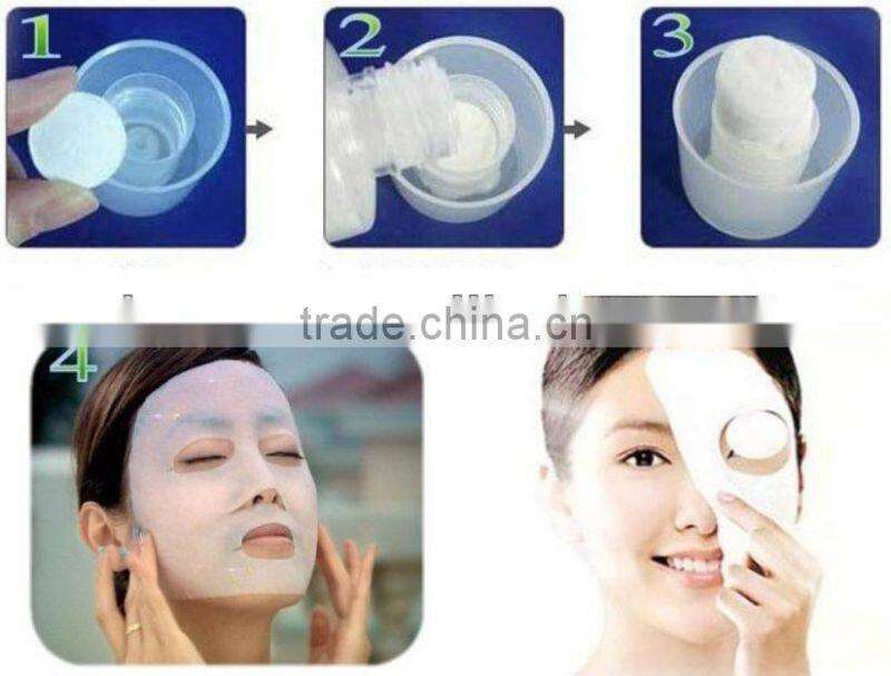 Gentle Magic Skin Care Product Cold Compressed Facial Mask Sheet