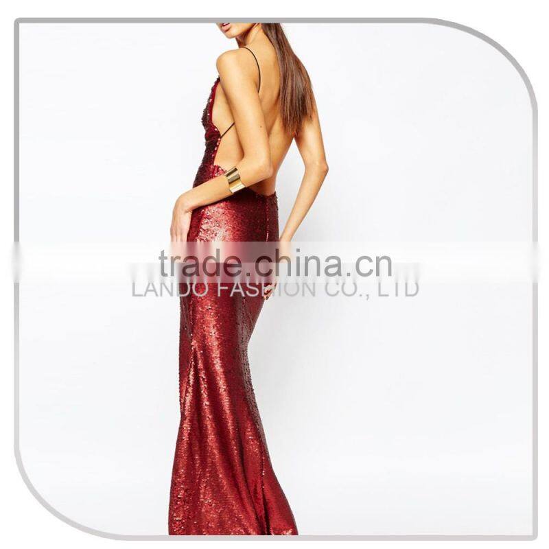 Wine red one piece girls party dresses pictures of latest gown sexy deep v floor touching evening dress