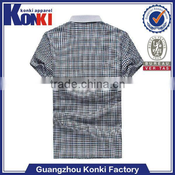 custom 95 cotton 5 lycra casual short sleeves polo shirt