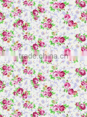 super soft small broken flower printed screen stamped plush mink royal blanket