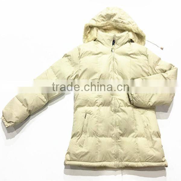 2016 Big Sale Solid Design Ladies Long Stock Jacket