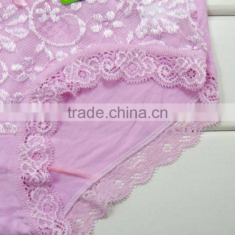Wholesale underwear girls sexy women wearing slim panties lace underwear