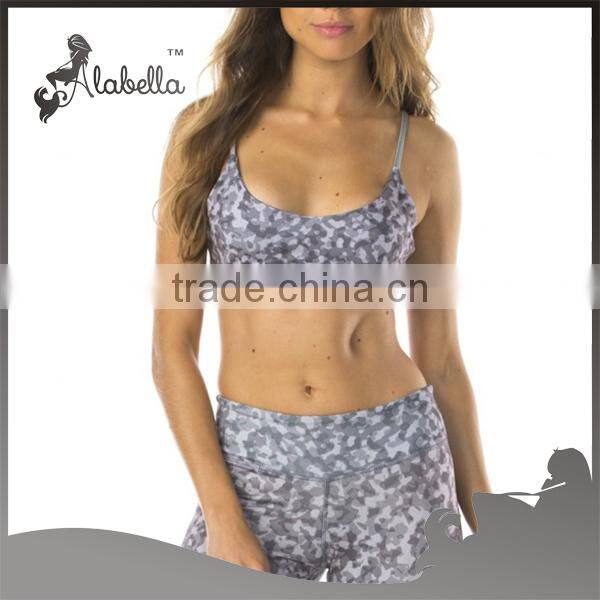 Sublimation yoga wear fitness wear sets wholesale for girls