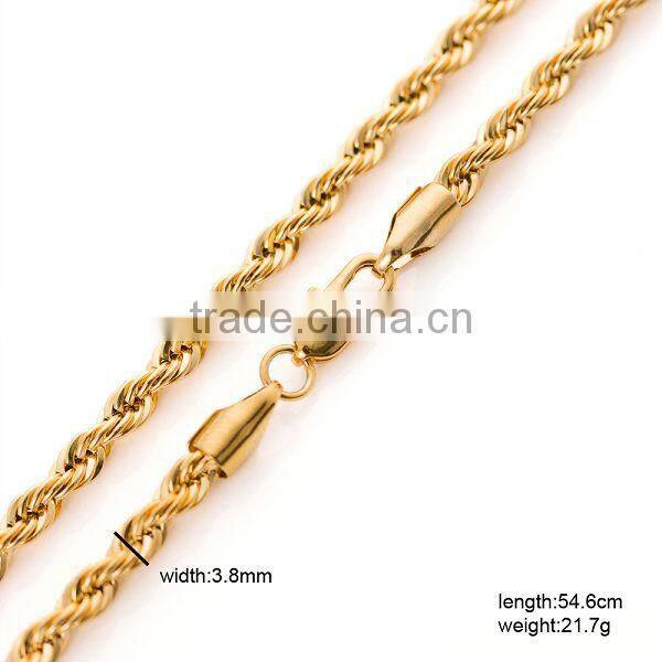 unique style link chain necklace