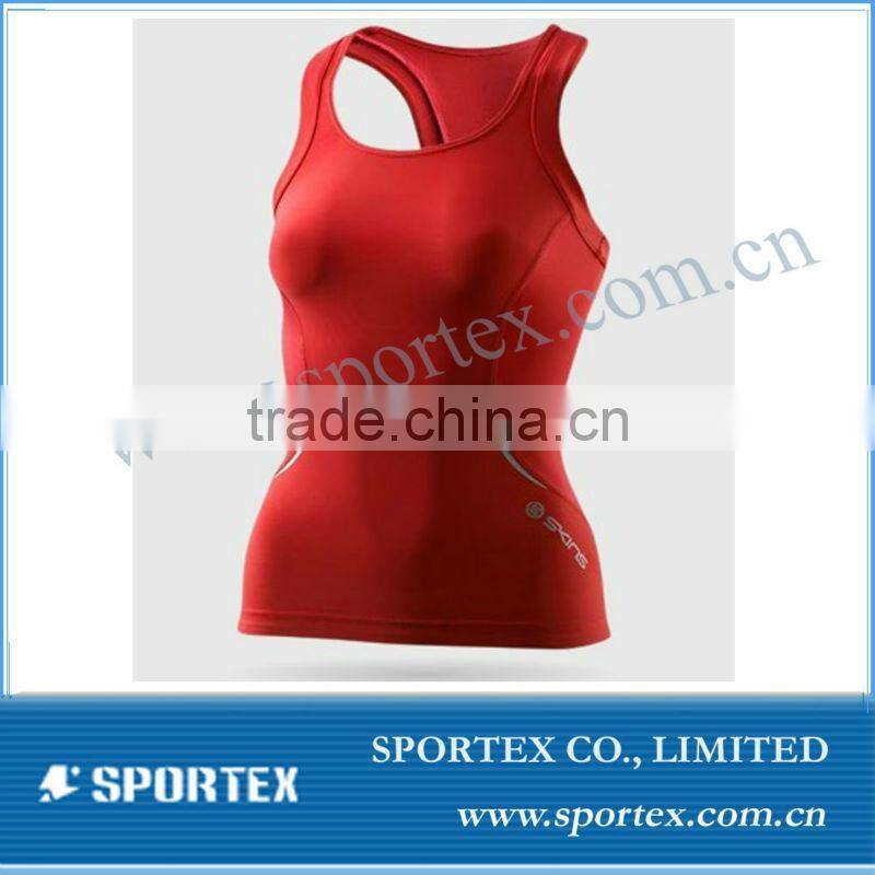 Ladies compression gym top / Good shape top / compression top