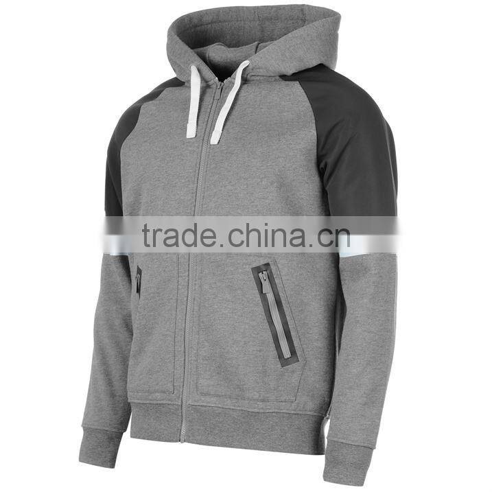 Cotton/polyester Mans Fashionable Sweatshirts Hoodies