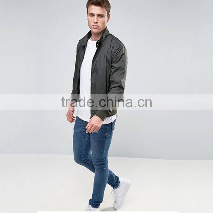 Men's casual black jacket collar young men coat slim long sleeved men sport coat with printing