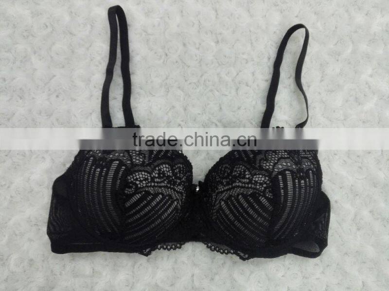 2017 hot images women sexy push up bra underwear in chinese factory