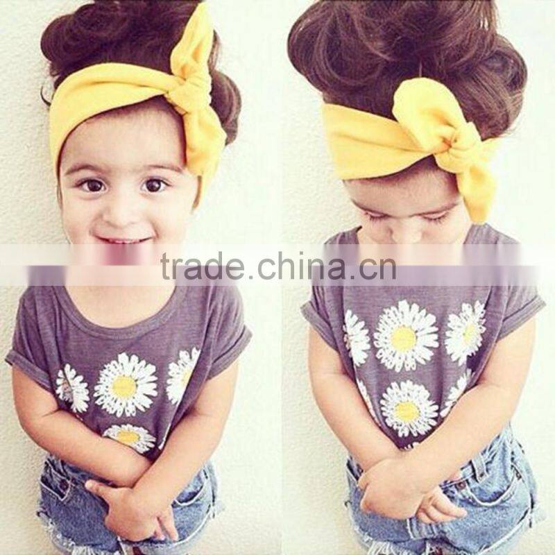 Newest Design Baby Cotton Knotted Headband