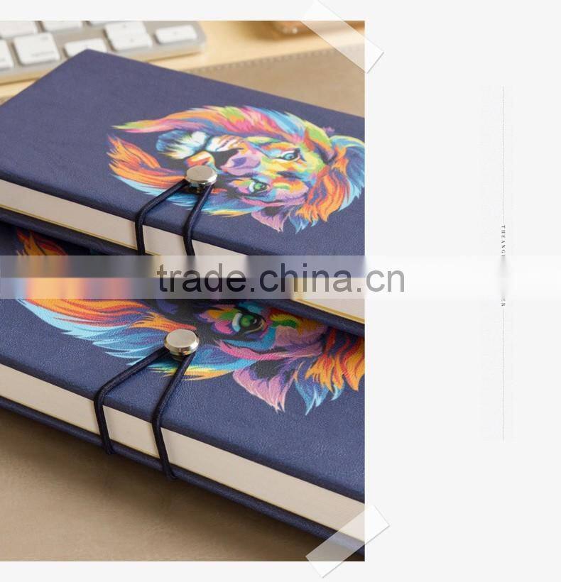 A7 size hardcover agenda planner yearly planner with clasp section sewing planner diary notebook