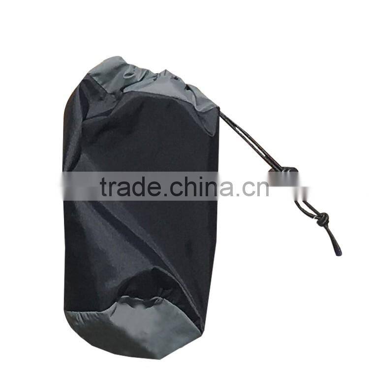 Convenient lightweight waterproof nylon mens rain jacket