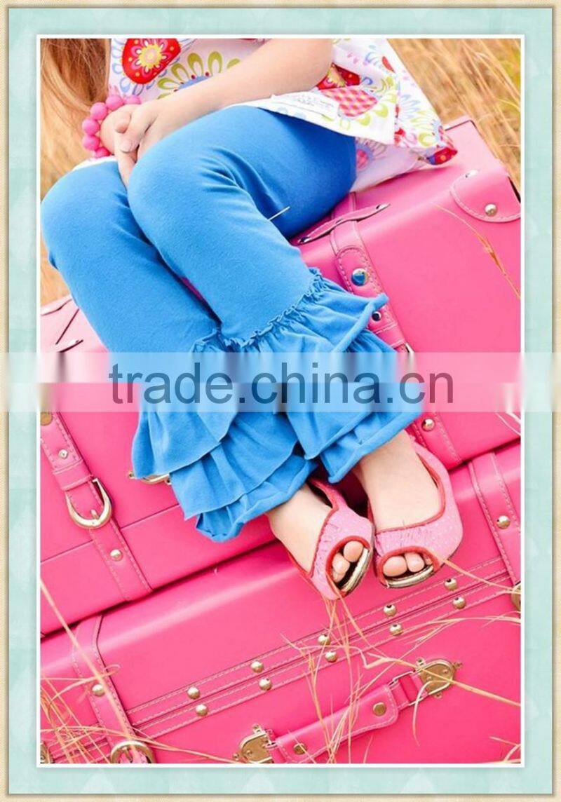 in stock baby icing ruffle pants high quality pants girl sew sassy icing legging