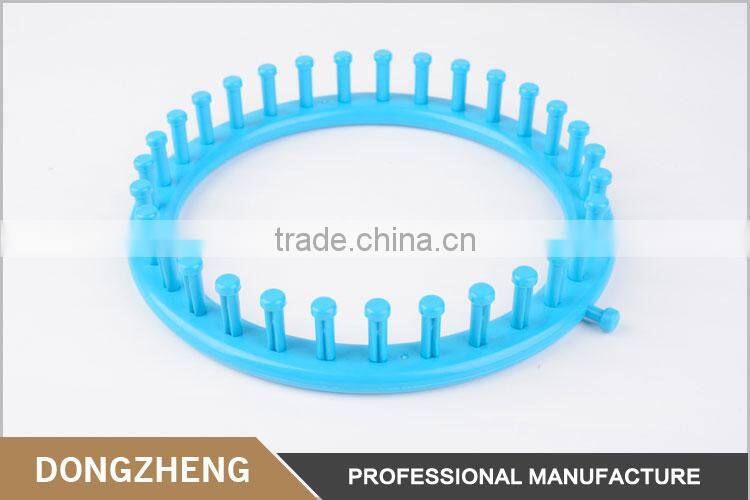Good quality customized size full set durable round plastic knitting looms