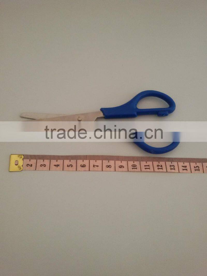 scissors with plastic handle