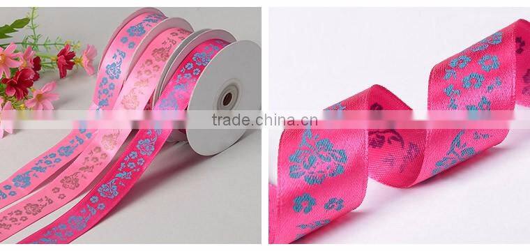wholesale 1 Inch (25mm) Printed Polyester Satin Ribbon