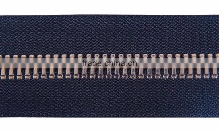 No.8 Brass Long Chain Metal Zipper or Zips