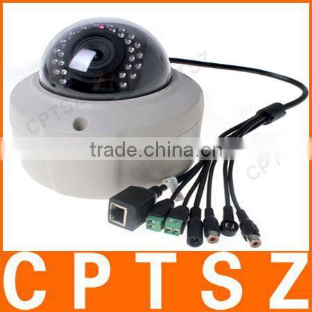 Megapixel IP Camera with 1.0MP HD Wired IR-cut Night Vision/P2P H.264 CMOS Sensor/iPhone/Android-J