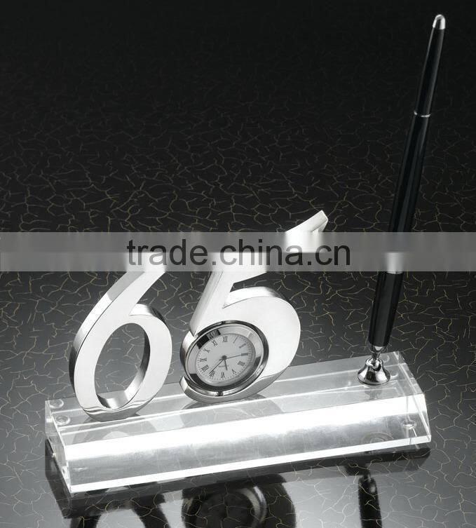 high quality delicate crafts, desktop set 80th Anniversary gifts