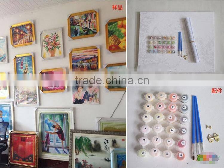 hot offer modern paint by numbers figure oil painting