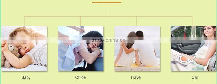 Promotional Polyester Super Soft Thick Fleece Blanket