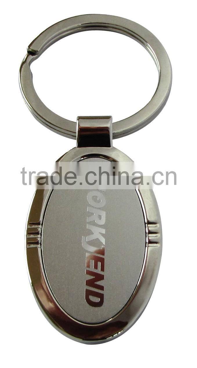 2016 Custom LOGO 3D Metal Keychain