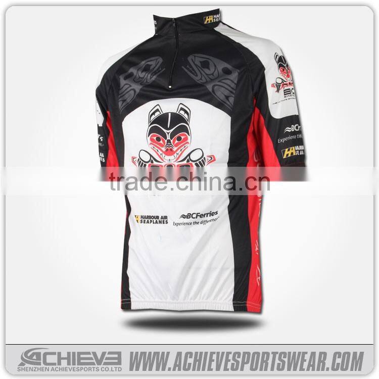 China custom santic cycling wear jersey men