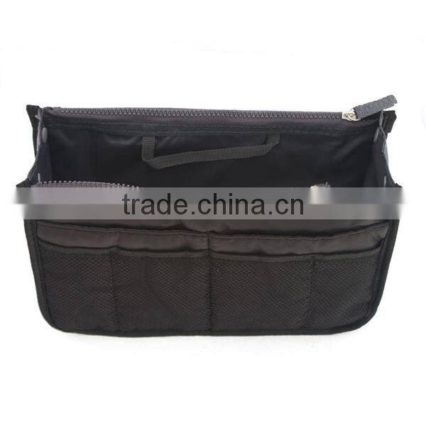 wholesale multi-function women/lady handbag organizer bag comestic bag