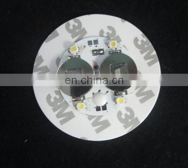 3M adhesive led sticker waterproof led bottle coaster