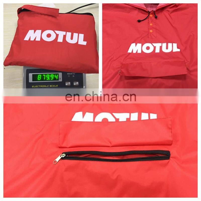 free gift poncho raincoats in pocket