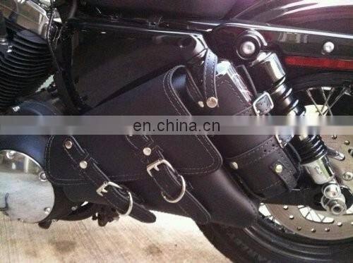 leather saddle bag - Motorcycle Leather Saddle Bag
