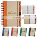 promotional customized notebook with notepad and hard cover