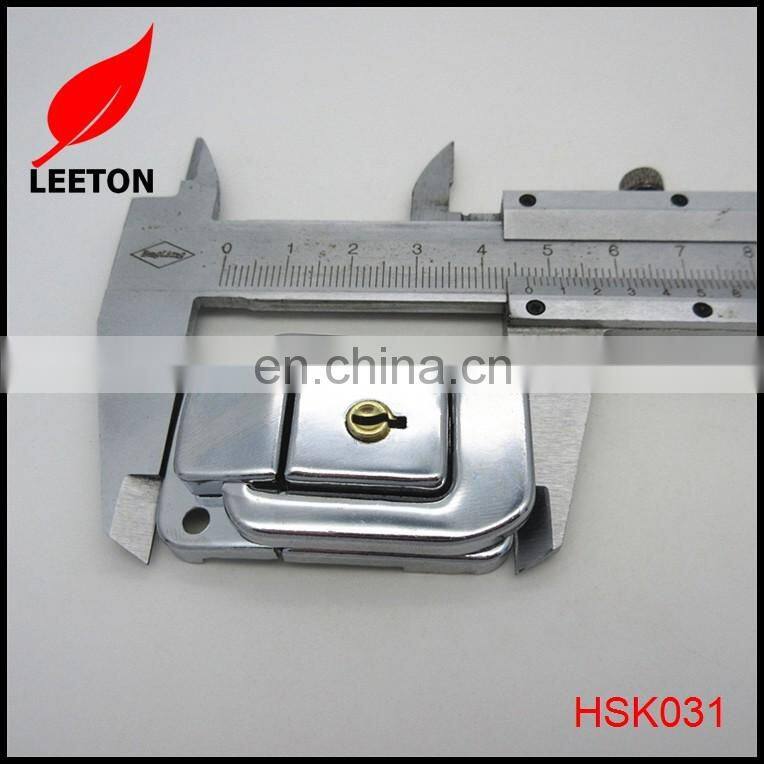 Metal box latch for suitcase