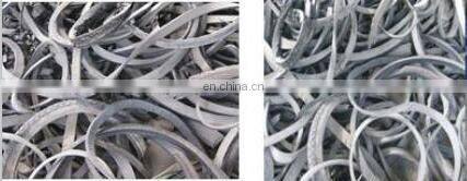 High efficiency tyre shredder machine tire cutting machine tyre wire separator