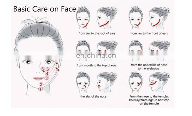 Best selling facial machine beauty device galvanic led ems rf face beauty massager