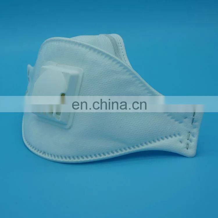 China Dust Mask 9332 PM2.5 Mask with Valve and Elastic Head Strap