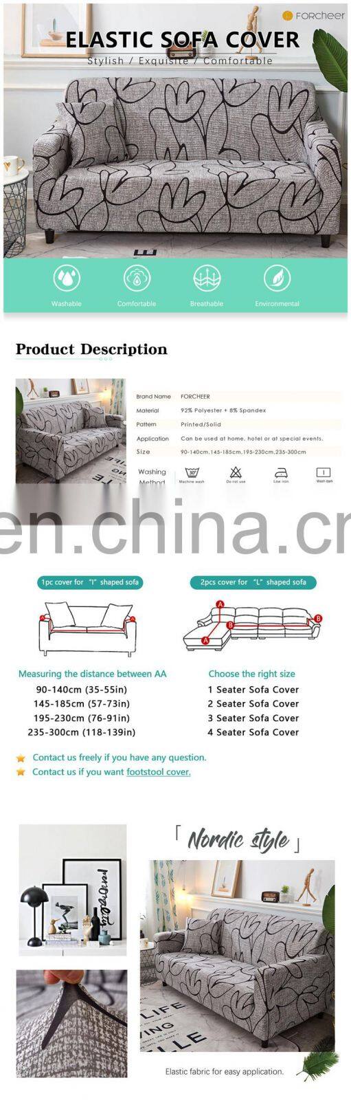 corner sofa covers couch cover stretch sofa towel L shape for living room elastic spandex slipcovers pet cover